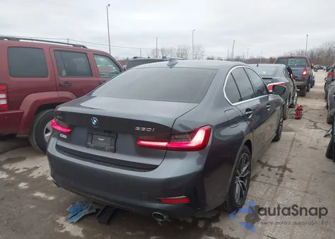 2022 BMW 330I xDrive z USA, uszkodzony, nr VIN 3MW5R7J0XN8C59088